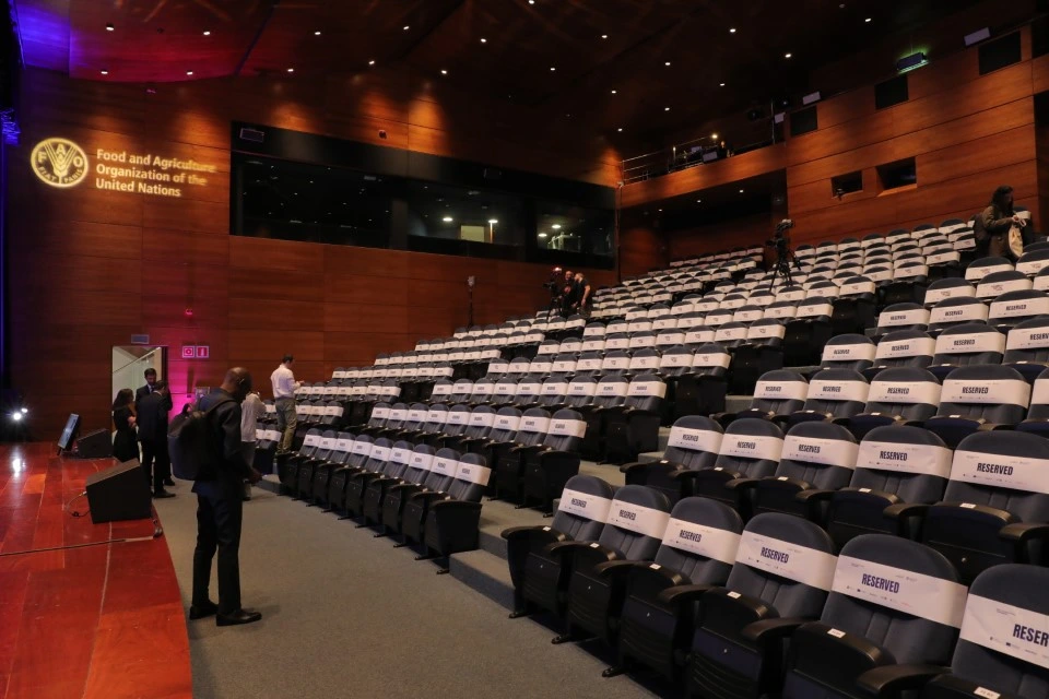 Auditorio Afundación de ABANCA Congreso Internacional Conxemar–FAO 2024