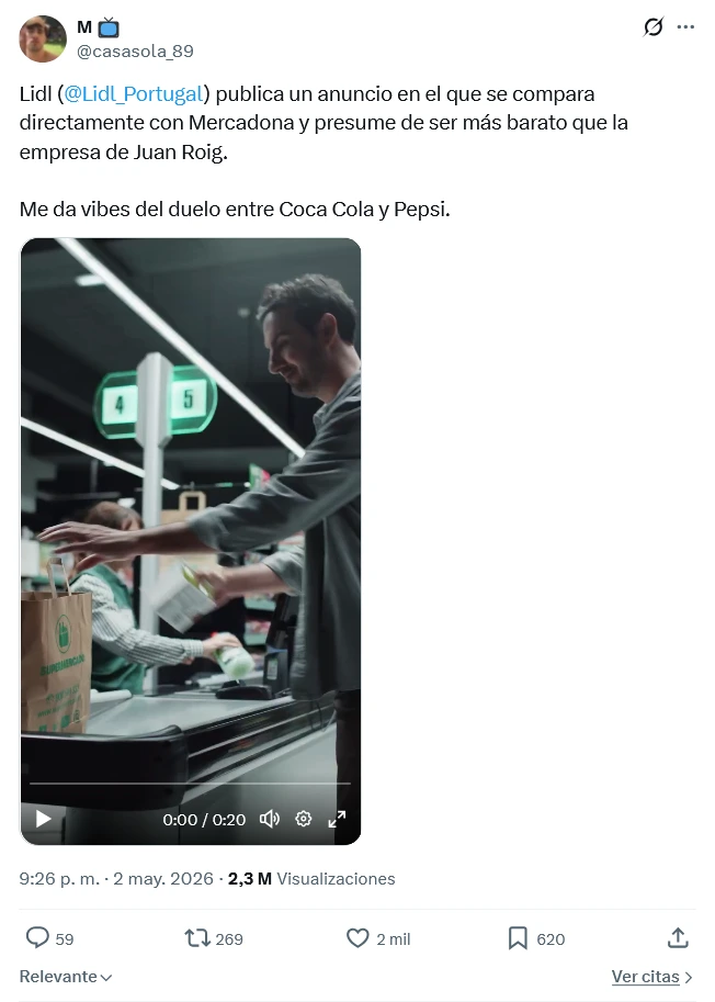 Lidl contra Mercadona