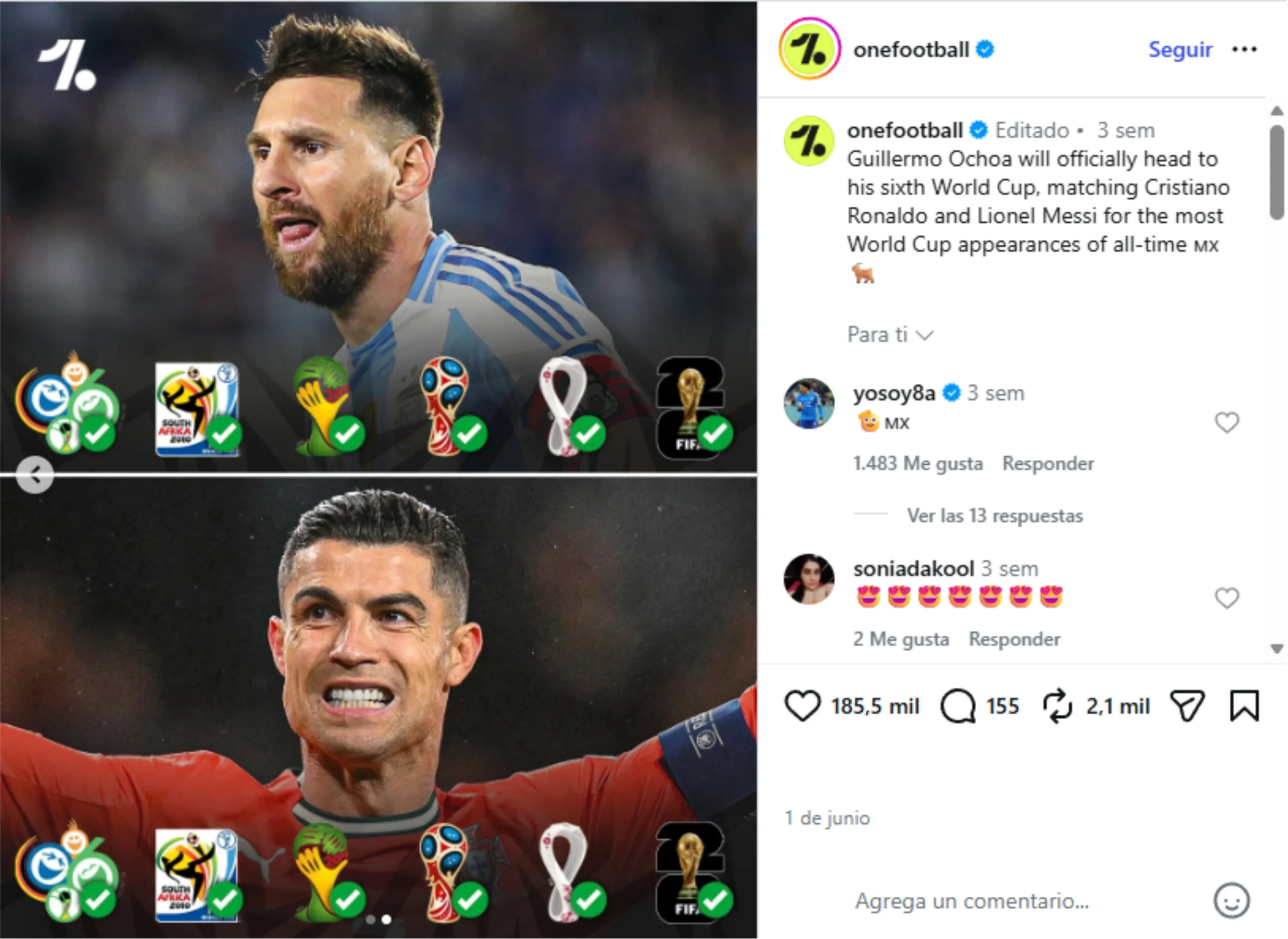 Messi Cristiano Ronaldo World Cup